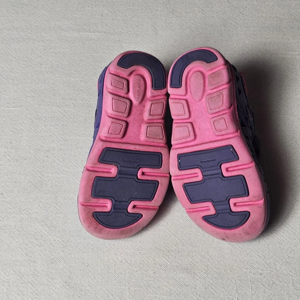 Stride Rite Made 2 Play Phibian‎ Shoes Kids Size 8 Pink/Purple